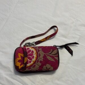 Vera Bradley Pink/Orange Wristlet Wallet